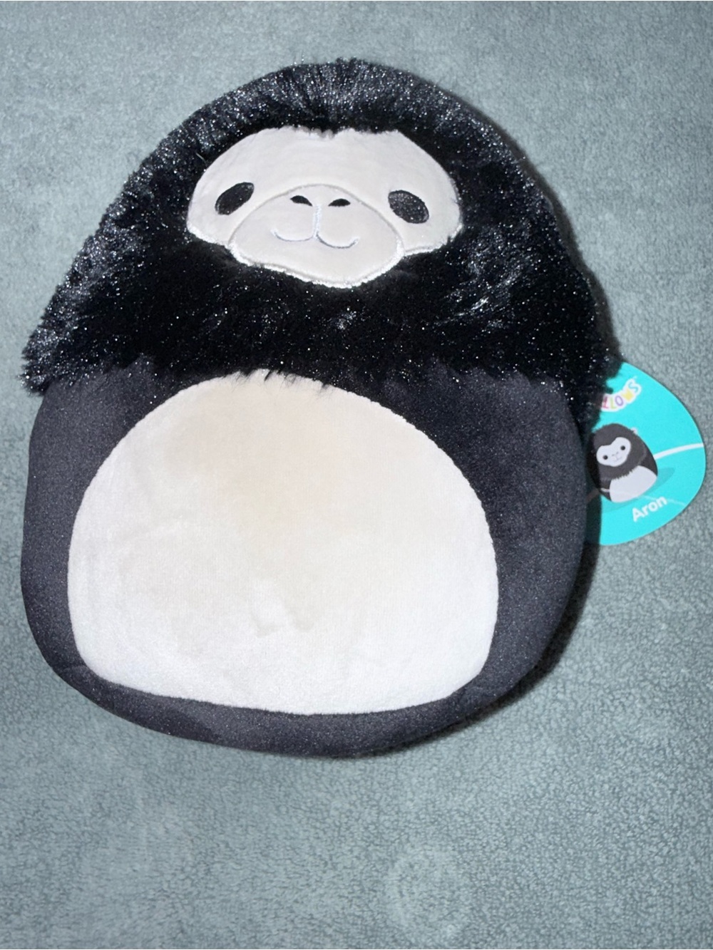 NWT Squishmallows Aron the Gorilla 8" Plush Toy - Jungle Squad